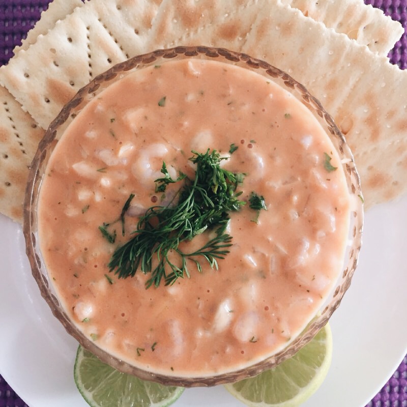 Ceviche de camarón