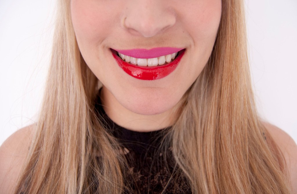 Boca de dos&nbsp;colores