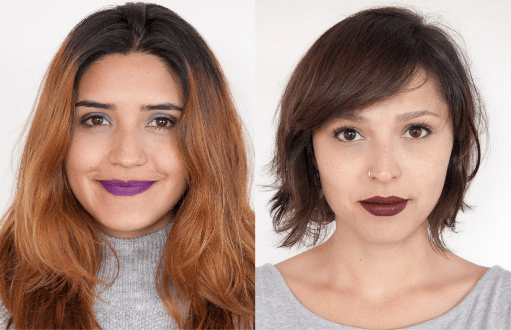 Dos formas de usar labiales&nbsp;oscuros