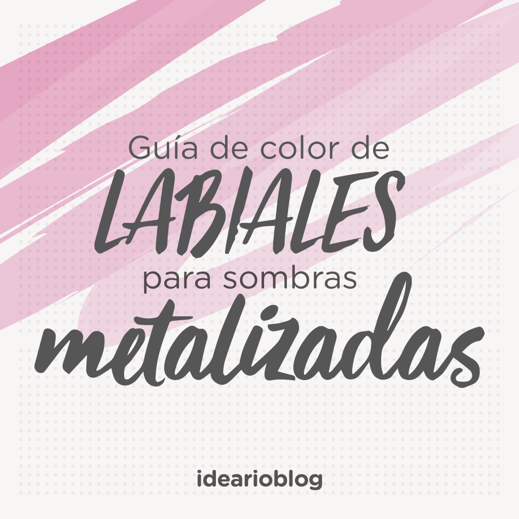 ¿Cómo usar las sombras&nbsp;metalizadas?