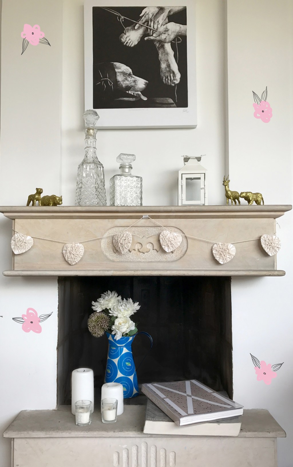 Especial de Amor & Amistad: Guirnalda de&nbsp;corazones