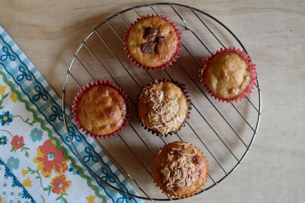 Torta o Muffins de&nbsp;banano