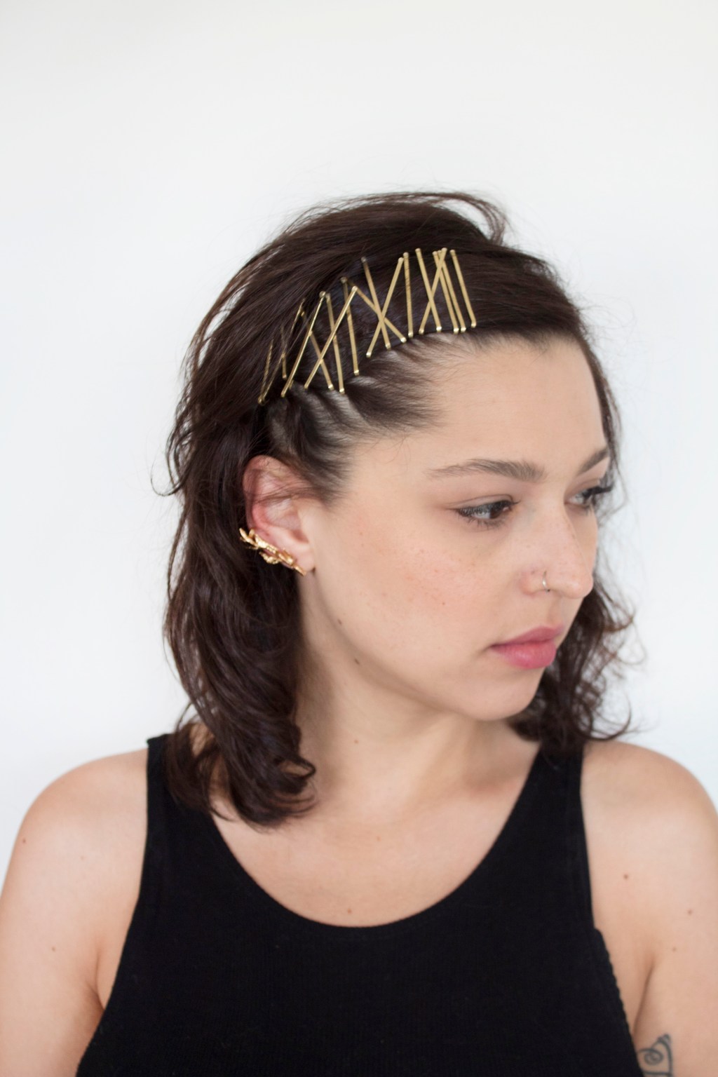 4 peinados con bobby&nbsp;pins