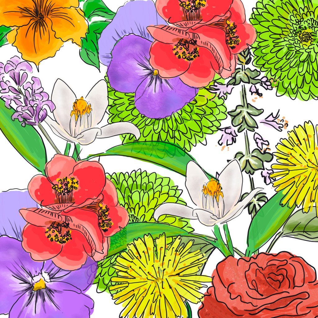 ¿Flores que se pueden comer?&nbsp;¡Sí!