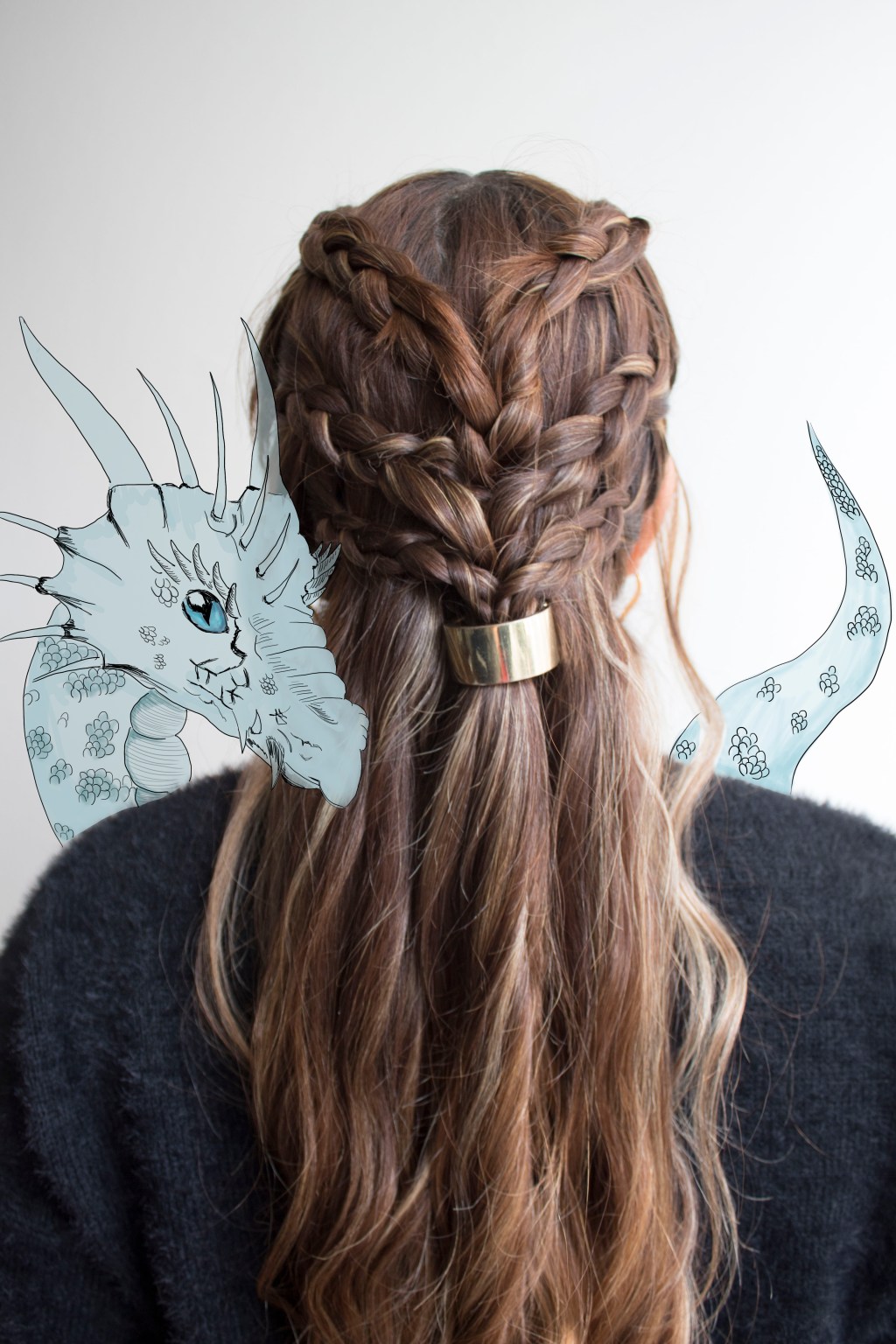 Trenzas de Daenerys Targaryen para el estreno de Game of&nbsp;Thrones